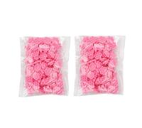 TOVINANNA 200pezzi Eyelash Grafting Cups Plastica Rosa Strumento Per Applicazione Colla Per Extension Ciglia Utile Per Saloni e Uso Domestico Risparmio Di Colla e Facilità Uso