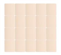 TOVINANNA 20pezzi Panno Scamosciato Pretagliato per Ceramica e Argilla Assorbente e Morbido per Modellare Levigare e Lucidare Artigianato Te Strumento Pratico per Lavorazione e Rifinitura