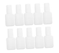 TOVINANNA 22pezzi Bottiglie Vuote Per Pennello Bottiglie Per Top Coat e Base Riutilizzabili Per Viaggi Art Compatibili Per Oli Essenziali e Profumi