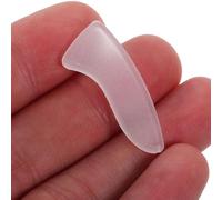 TOVINANNA 250pcs Tip Guard Point Protector Tip Protecting Sleeves Head Guard Blade Tip Protector Blades Covers Plastic Cutter Tool Anti-collisione Cutter Covers Pp Large Small Tools Bianco