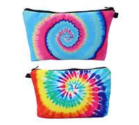 TOVINANNA 2pezzi Borsa Cosmetica Donna Trousse Colorata Per Trucchi e Accessori Per Viaggi e Organizzazione Bagno Leggera e Portatile Design Pratico e Accattivante