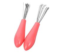 TOVINANNA 2pezzi Comb Cleaning Claws Strumento Per Pettini e Spazzole Rimozione Dei Colore Casuale e