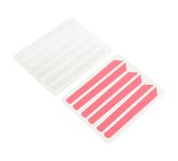TOVINANNA 2pezzi Cuscinetti Silicone Per Sollevamento Ciglia Kit Di Piegaciglia Riutilizzabili Colorati Rosa e Bianco Applicazione Facile e Comfort Per Ciglia e Naturali