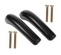 TOVINANNA 2pezzi Cuscini Imbottiti Per Braccioli Accessori Per Sedia e Wheelchair Comodi e Facili Da Installare Protezione Antiscivolo e Antimacchia Per Rilassare Spalle e Collo