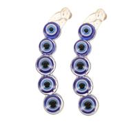 TOVINANNA 2pezzi Evil Eye Clip Banana Accessori Per Non Scivolosi Per Cosplay e Resistente Per Spessi e