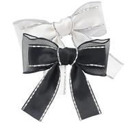 TOVINANNA 2pezzi Fiocchi per Capelli Strass Forcine per Capelli da Donna e Bambina Decorazioni per Fiocco Accessori per Retrò