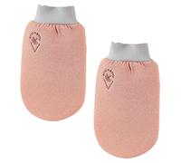 TOVINANNA 2pezzi Guanti Esfolianti Per Corpo Schiumogeni Per Doccia Realizzati in Materiale Per Uso Domestico Pervare Corpo Rimuovere Grasso e Cellule Morte Lasciare La Liscia Ed Elastica