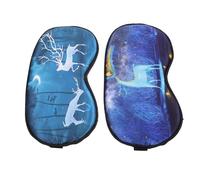 TOVINANNA 2pezzi Maschera Per Occhi Per Dormire Viaggiare e Meditare Per Bloccare La Luce e Alleviare La Pressione Oculare Design Confortevole e Pratico