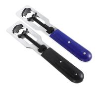 TOVINANNA 2pezzi Orologio Apricasse Strumento Rimozione Maglie Fondello Ferro Plastica Multiuso Compatibile Vari Modelli Portatile Leggero Uso Domestico Viaggio