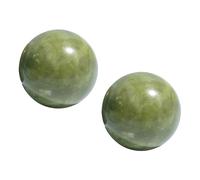 TOVINANNA 2pezzi Palline Massaggianti in Verde Palle Da Massaggio Antistress Per Esercizi Manuali Massaggiatore Per Mani Miglioramento Circolazione e Sonno