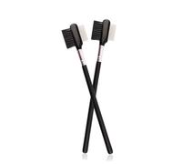 TOVINANNA 2pezzi Pettini Sopracciglia e Mascara Con Manico Legno Di Strumenti Cosmetici Doppio Uso Per Donne Per Separare e Modellare Eyelash e Eyebrow