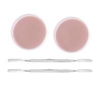 TOVINANNA 2pezzi Skin Wax Per Makeup Special Effects Cera Per Ferite Finte e Cicatrici Halloween Con Spatole Per Creazioni Spaventose e Atmosfere Festive