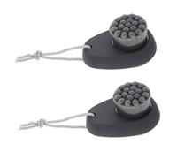 TOVINANNA 2pezzi Spazzole Per Lavaggio Viso Morbido Pulisci Fondo La Rimuovi Impurità e Tracce Di Trucco Design Ergonomico Per Uso Confortevole