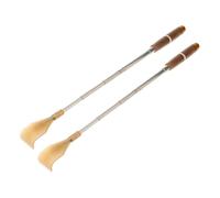 TOVINANNA 2pezzi Strumento Massaggiante Per Schiena Grattaschiena Estensibile Rilassamento Corporeo Comfort Ottimale Per Famiglie e Persone Con Disabilità