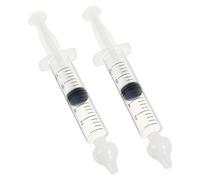 TOVINANNA 2set Irrigatori Nasali Per Strumenti Per Pulizia Della Cavità Nasale Facile Da Usare e Progettato Per Rimuove e La Congestione Colore Bianco