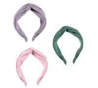 TOVINANNA 3 Pezzi Fascia Per Con Nodo Coreano Cerchietto Largo Per Accessorio Per Da Donna Copricapo Elegante