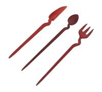 TOVINANNA 3 Pezzi Hair Chopsticks in Solid Sandalwood Handmade Ancient Style Chinese Hairpin Accessories For Women With Creative Tableware Design Gentle And For Updo Hairstyles