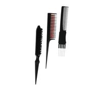 TOVINANNA 3 Pezzi Pettini per Parrucchieri Pettini Professionali per Styling e Raccolta Strumenti Pratici e Scivolo e Confortevoli