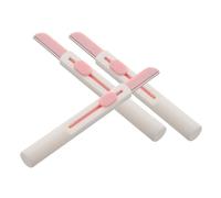 TOVINANNA 3 Pz Taglia Sopracciglia Morsetto Di Messa a Della Leva Clip Per Volume Dei Strumenti Di Filtropressa Pennini a Stilo Strumenti Portautensili Mattarello Rosa Plastica