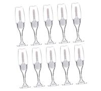 TOVINANNA 3 Set Di Contenitori Vuoti Per Lucidalabbra Porta Lucidalabbra Glitterato Organizer Piccolo Portatrucco 10 Pezzi*3