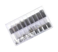 TOVINANNA 360 pezzi Orologi in Acciaio Resistente Barre Molla Doppia Flangia e Perni di Collegamento Resistenti per Cinturini Metallici Confezione con Scatole Trasparenti per Organizzazione