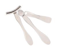 TOVINANNA 3pezzi Cucchiaio Applicatore Per Crema Contorno Occhi Strumenti Cosmetici Per Massaggio e Raccolta Di Crema Idratante Pratico e Portatile