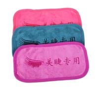 TOVINANNA 3pezzi Cuscinetto Per Fronte Per Extension Ciglia in Tessuto Supporto Per Ciglia Finte Sfuse Guarnizione Per Pallet Piccolo Asciugamano Per Bellezza e Trucco