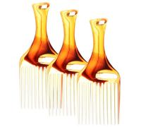 TOVINANNA 3pezzi Pettine Uomo Capelli Dente Pettine Per Acconciature Capelli Da Parrucchiere Per Uomo Per Tagliare i Di Pettini Per