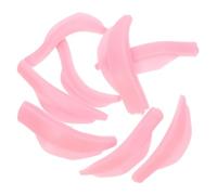 TOVINANNA 4 Paia Patch Per Ciglia Calde Separatore Di Ciglia Per Il Trucco Attrezzo Pastiglie Utensili Laminazione Sopracciglia Sollevare Trattamento Ciglio Frustata Rosa Gel Di Silice