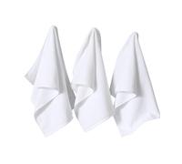 TOVINANNA 4 pezzi Asciugamani Viso in Cotone Spesso Bianco Morbidi e Assorbenti per Hotel e Centri Estetici Resistenti Sbiadimento e Pelucchi per Bagno e Pulizie Delicate