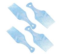 TOVINANNA 4 Pezzi Pettine Denti Larghi per Ondulati Strumento Styling per Acconciature Slicked Back e Districante per Nodini e Rotture
