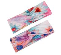 TOVINANNA 4 Pz Fascia Incrociata Elastico Per Tie-dye Fasce Per Le Donne Cassa Di Fondazione Cuscino Fasce Atletiche Fasce Elastiche Fasce Per La Testa Per Le Donne Fascia Facciale