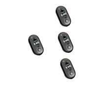 TOVINANNA 4 Pz Macchina Rivelatori Monossido Mettere in Guardia Primo Batteria Test Distributore Rilevatore Di Portatile Analizzatore Del Respiro Black Elettronico