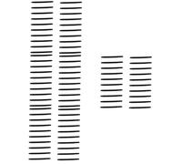 TOVINANNA 4 Set Coprigambe Antiscivolo Per Occhiali Impugnatura Per Occhiali Fornitura Di Occhiali Cuscinetti Per Occhiali Per Le Orecchie Gel Di Silice Black 30 Pezzi * 4