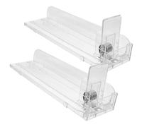 TOVINANNA 4 Set Sigarette Display Trasparente Per Negozio Porta Sigarette Con Design Auto Push Pratico E Robusto Per Visibilità Ottimale 2 Pezzi * 4