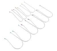 TOVINANNA 40pezzi Kit Di Clip Per Bigodini Caldi Fermagli Di Ricambio Resistenti Al Calore Per Arricciacapelli Elettrici Forma u Sicura Per Bigodini Caldi