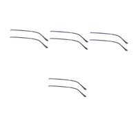 TOVINANNA 4paia Bracci Di Ricambio Per Occhiali Metallo Stanghette Sostitutive Per Occhiali e Leggere e Resistenti Compatibili Con Vari Modelli