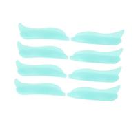 TOVINANNA 4paia Strumenti Perminazione Ciglia Cuscinetti in Silicone Riutilizzabili Accessori Perminazione Ciglia Strisce Palpebre Separatore Per
