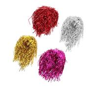 TOVINANNA 4pezzi Parrucche Corti Moda Per Cosplay Parrucche Unisex Per Feste Regolabili Diverse Colorazioni