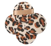 TOVINANNA 4pezzi Piumino Per Cipria in Polvere Libera Accessori Per Trucco Dischetti Per Polvere Libera Applicatori Per Trucco Design Semplice