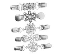 TOVINANNA 5 Pezzi Fermagli Per Sciarpa Sciarpa Per Donna Accessorio Per Scialli Colorati Per Lo Styling Per Abbigliamento Scialle Fermagli Per Avvolgere La Vita Da Sera Sciarpe
