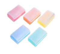 TOVINANNA 5 pezzi Spazzole Sensory per Bagnetto Spugne Morbide per Pulizia Capelli e Massaggio Cute Accessori Bagno Ragazzo Ragazza per Sviluppo Tattile e del Capelluto