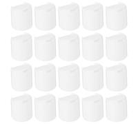 TOVINANNA 50 Pezzi Coperchio per Flacone di Lozione in Plastica Bianco 24/410 Tappo per Pressatura per Flacone Cosmetico Accessorio Ricambio Corpo e Viso Sigillante Anti-Perdita per Uso