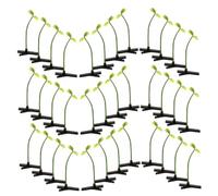 TOVINANNA 50pezzi Fermagli Per Capelli Forma Di Foglia Divertenti Forcine Per Capelli Quattro Foglie Tema Pianta Forma Di Germoglio Per Cosplay e Uso Quotidiano