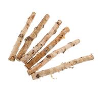 TOVINANNA 6 Pezzi Bastoncini di Legno in Betulla, Rami Secchi Sottili per Decorazioni e Lavoretti Diy, Lunghi e Sottili, per Fairy Gardens e Composizioni Floreali, Natale