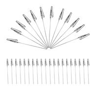 TOVINANNA 60 Pezzi Clip Coccodrillo in Metallo con Asta in Morsetti Multiuso per Foto Poster e Modellismo Clip Porta Immagini Robuste e Portatili per Progetti Creativi