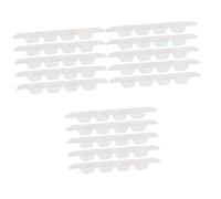 TOVINANNA 60pezzi Adesivi Assorbenti Per Colletto Patch Invisibili Per Assorbimento Sudore Per Camicie e Abbigliamento Estivo Invernale Struttura Traspirante e Comfort Assicurato