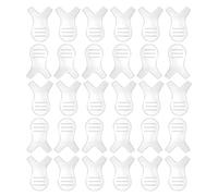 TOVINANNA 60pezzi y Shaped Eyelash Brushes Strumenti Per Perming e Extension Sicuri Plastica Leggera Per Donne e Ragazze Per Trucco e Laminazione Occhi
