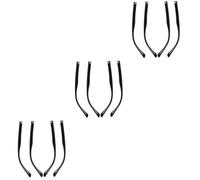 TOVINANNA 6paia Gambe Di Ricambio Per Occhiali Stanghette Facili Da Installare Per Sostituzione Templi Di Occhiali Adatte Vari Modelli Sole
