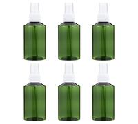 TOVINANNA 6pezzi Bottiglie Sottovuoto Multiuso Per Cosmetici Da Contenitori Viaggio Impermeabili Per Lozione Profumo e Sapone Design Compatto e Leggero Verde